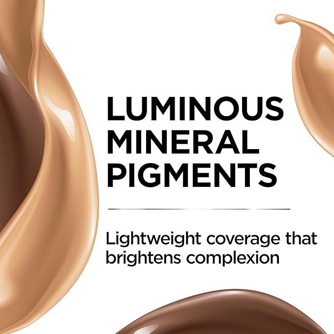 L'Oreal Paris True Match Nude Hyaluronic Tinted Serum Foundation with 1% Hyaluronic acid, Tan 6-7, 1 fl. oz.