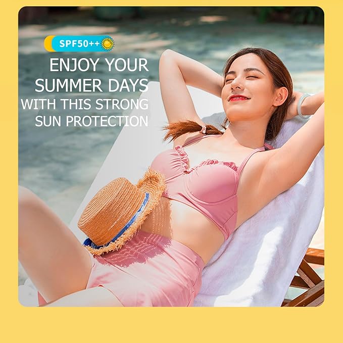 VENZEN Avocado Butter Cheese Sunscreen Isolation Light SPF50+ PA+++ UVA/UVB Moisturizing Protects From Sunburn 30g / 1.06fl.oz