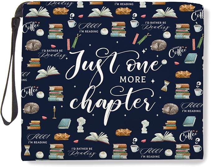 Book lovers gifts makeup bag