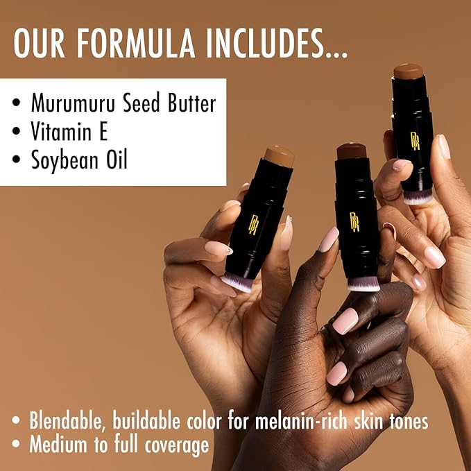 Black Radiance Color Perfect Foundation Stick, Brownie