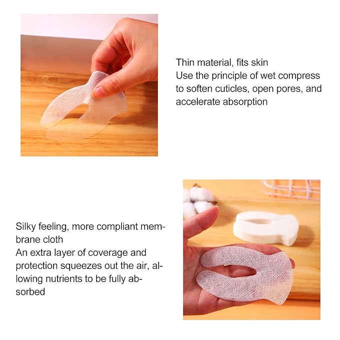 Sonew DIY Beauty Salon Eye Mask, 800pcs, Ultra-Thin, Plant Fibers, Moisturizing, Unisex, Pads, Sheet