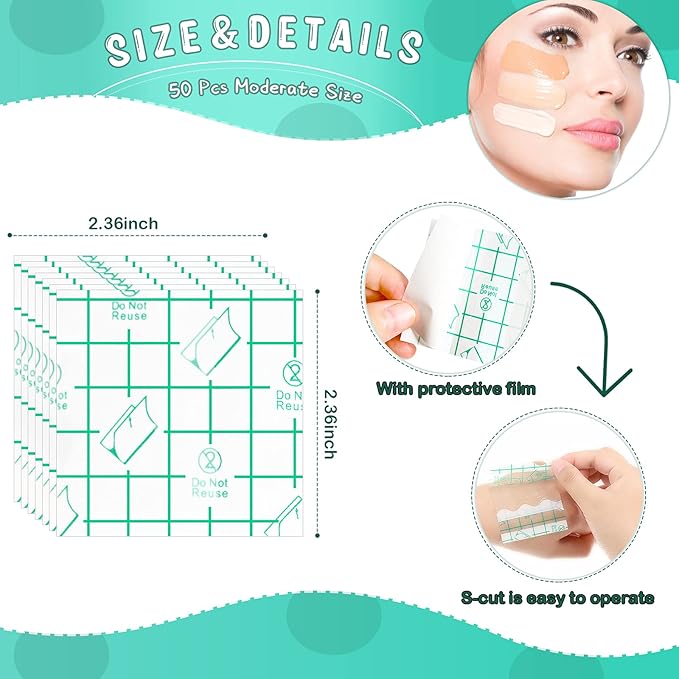 150 Pieces Makeup Hand Palette Single Use Makeup