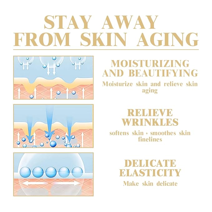 Eye Cream, Collagen Under Eye Cream with Hyaluronic Acid for Dark Circles, Puffy Eyes & Wrinkles, Anti Aging Eye Cream, 1 Fl. Oz