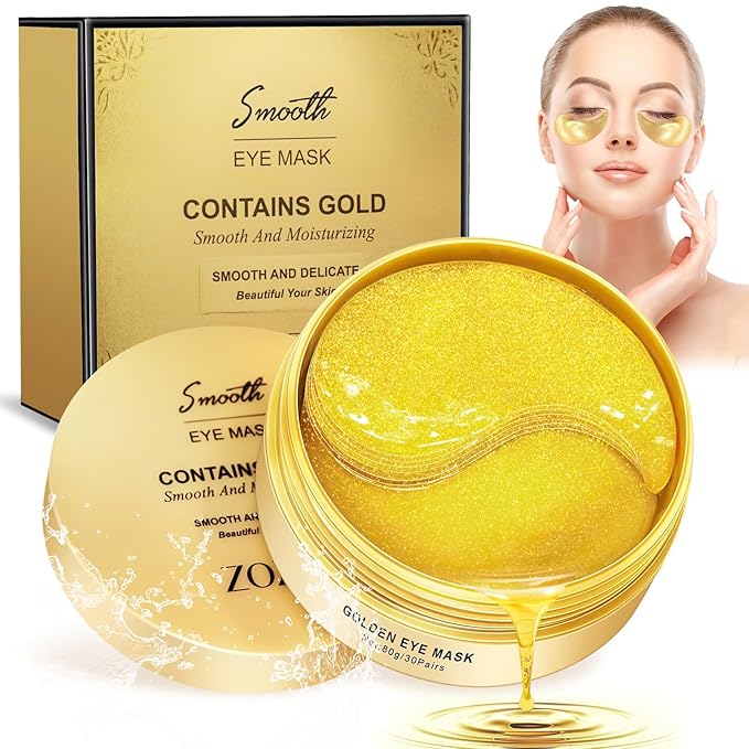 Gold under eye patches, 60