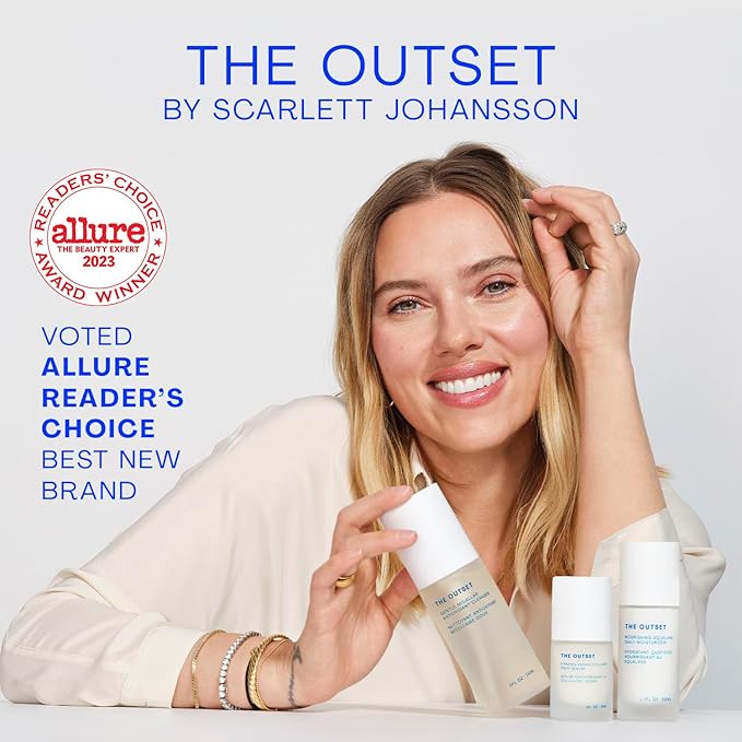The Outset Nourishing Squalane Daily Moisturizer - Gentle Fragrance Free Non-Comedogenic Cream - Barrier Repair, Hydrating - Clean, Vegan, Gluten Free - All Skin Types, Sensitive Skin - 1 fl oz