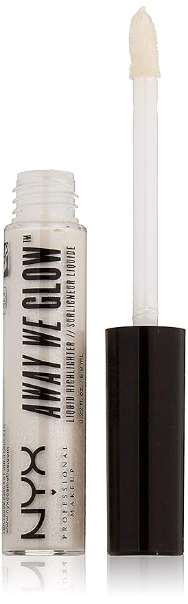 NYX Professional Makeup Away We Glow Liquid Highlighter, Fluid Ounce