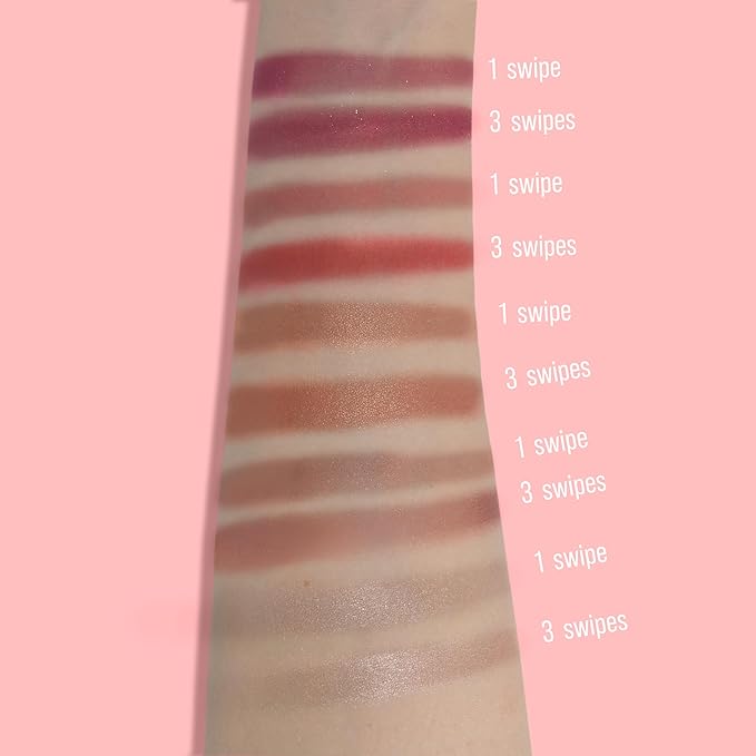 Blush Palette, Bronzer Matte Blush and Highlighter Palette,