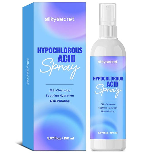 Hypochlorous Acid Spray (5 Fl Oz), Hypochlorous Acid Spray for Face & Body, Eyelid Cleanser, HOCl Facial Mist for Skin Cleansing & Soothing, Sensitive& Redness Reducing Skin Care