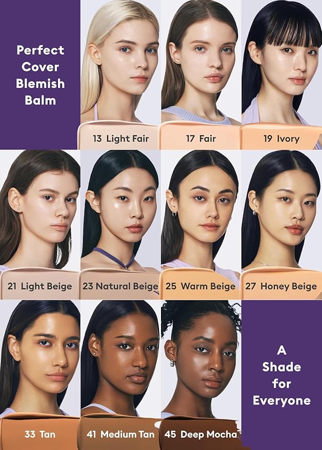 MISSHA M PERFECT COVER SERUM BB CREAM No.27 Honey Beige- Medium with Cool/Neutral Undertone, BB Cream by Cardi B Pick, Skin Tint, Tinted Moisturizer, Skin Care Foundation Makeup, 1.18 Fl oz