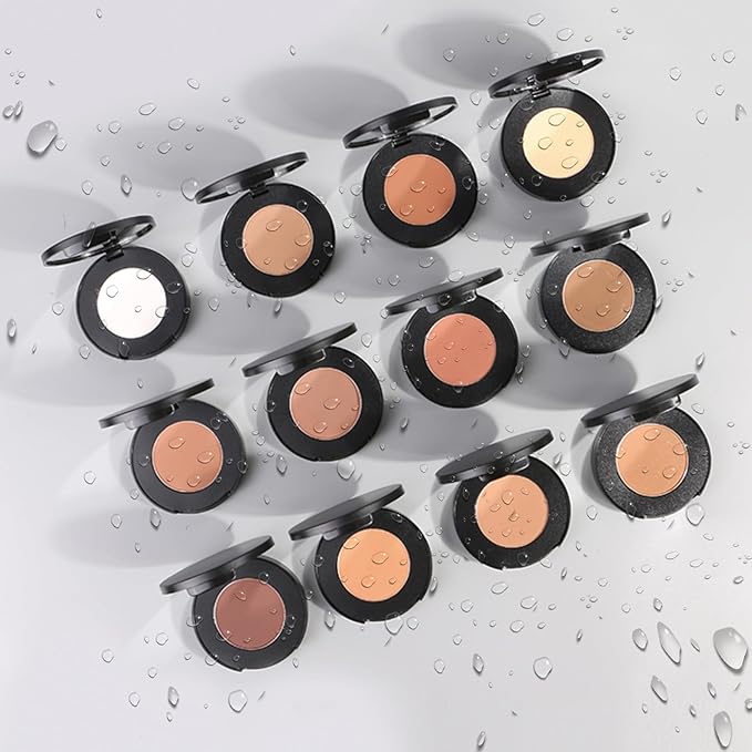 Flawless Pressed Powder, Setting Powder Makeup, Longwear Face Finish 10