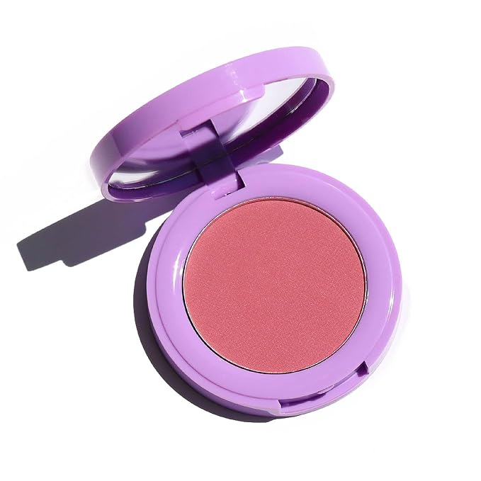 Half Caked In Bloom Powder Blush | vegan & cruelty-free, fragrance-free, highly pigmented, primer-infused | 3.8g (Bunny)