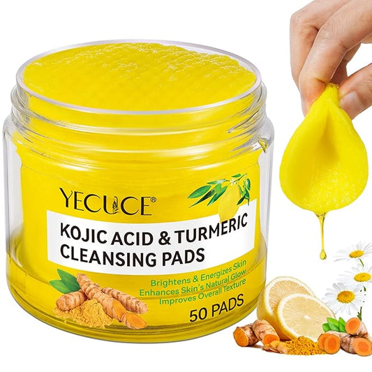 Turmeric kojic acid cleansing pads