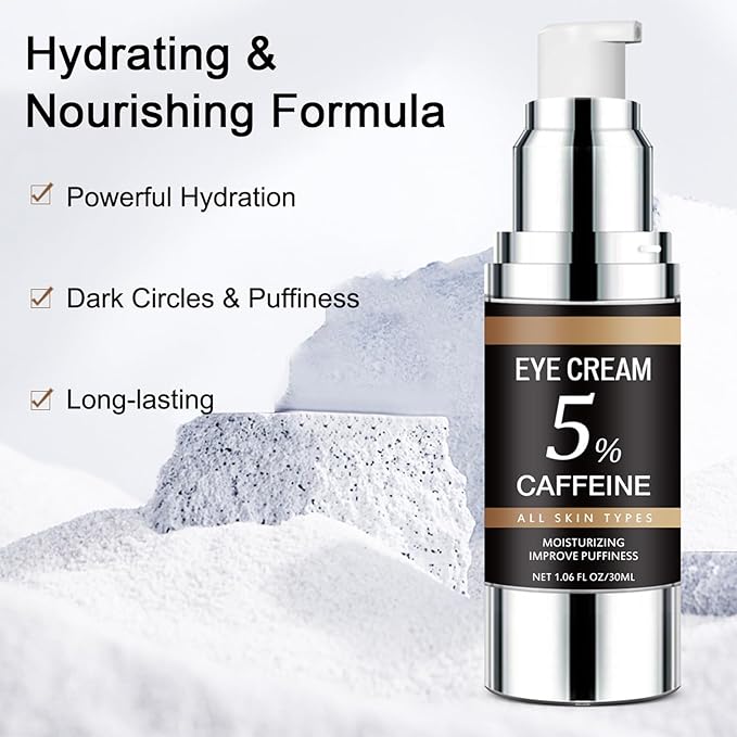 5% caffeine eye cream for