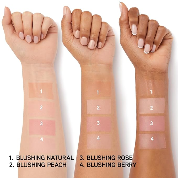 Physicians Formula Powder Palette Multi-Colored Blush Powder Blushing Natural, Dermatologist Tested