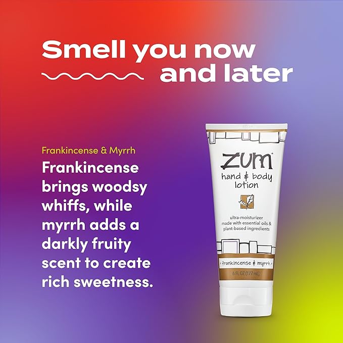 Zum Hand and Body Lotion - Frankincense & Myrrh - 6 fl oz