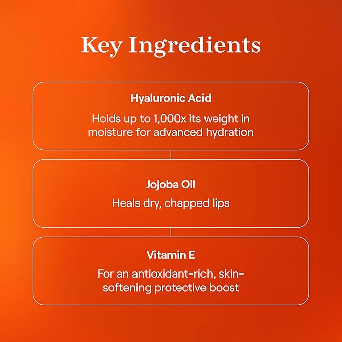 Live Tinted Huelip Liquid Lip Crème - Weightless, Long-Lasting Liquid Lip with Hyaluronic Acid and Jojoba Oil For a Soft, Comfortable, Moisturized Finish - 0.09 fl oz - Bright Orange Red