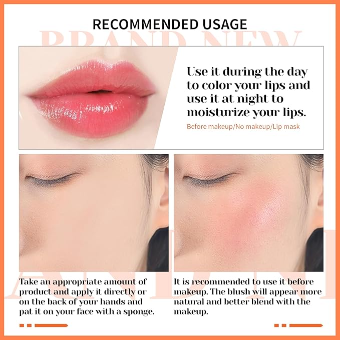 CHARMACY Magic Color Lip & Cheek Balm, PH JUICE (#05)