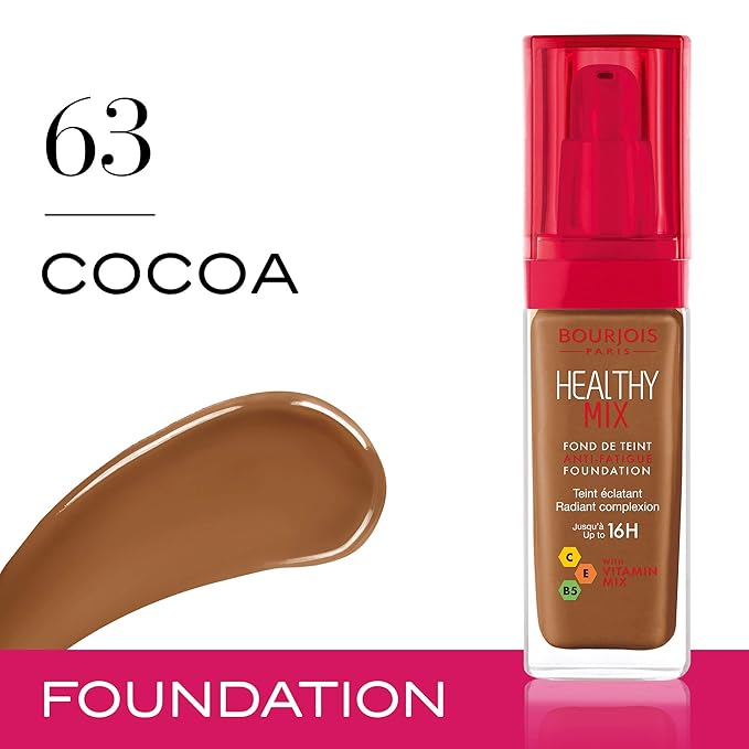 Bourjois Healthy Mix Anti-Fatigue Medium coverage Liquid Foundation 30ml