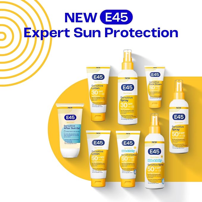 E45 SPF50 Sensative Face Cream, 1.69 Fl Oz (Pack of 1)