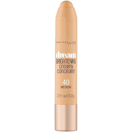 Maybelline Dream Brightening Creamy Concealer, Medium, 0.11 oz.