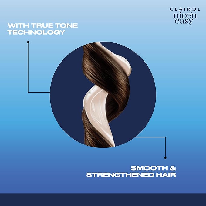 Clairol Nice'n Easy Permanent Hair Dye, 8A Medium Ash Blonde Hair Color, Pack of 1