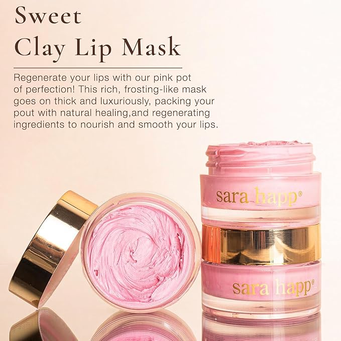 sara happ Sweet Clay Mask + Vegan