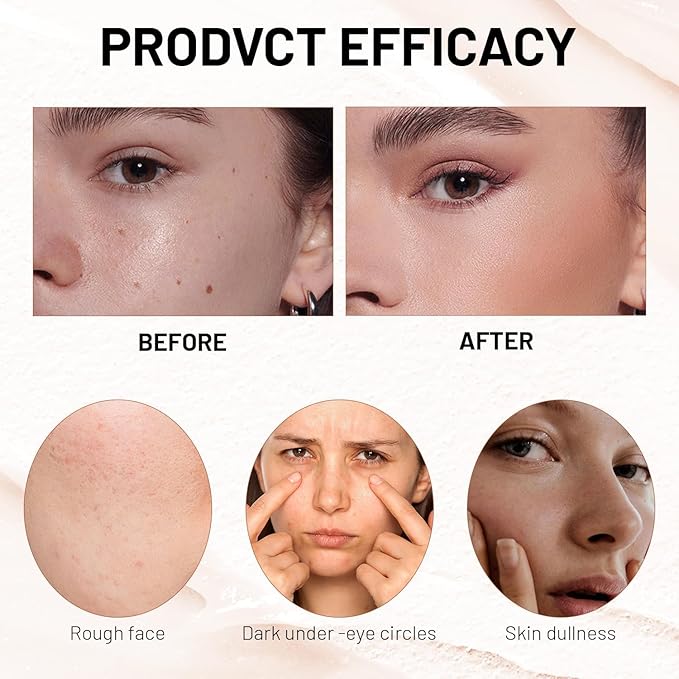 Long-Lasting Concealer Foundation Stick, Creamy Full Coverage, Hydrating Olive & Camellia Formula for Dark Circles & Blemishes, 2.09 oz (07#)