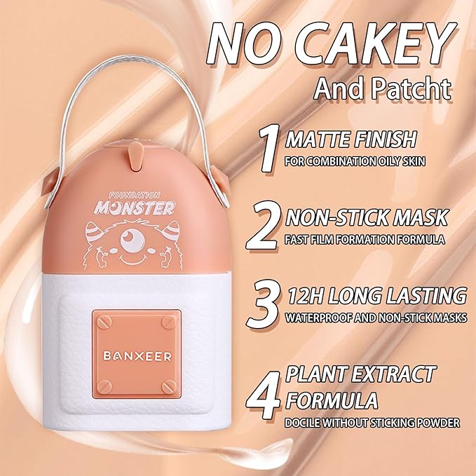 Concealer Moisturizing Gradient Foundation, Lightness Oil Control Long