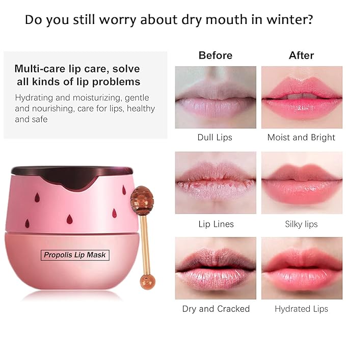 2PCS Bee Balm Lip Balm Honey