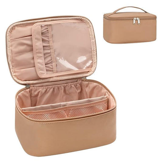 Ocheal makeup bag, portable cosmetic