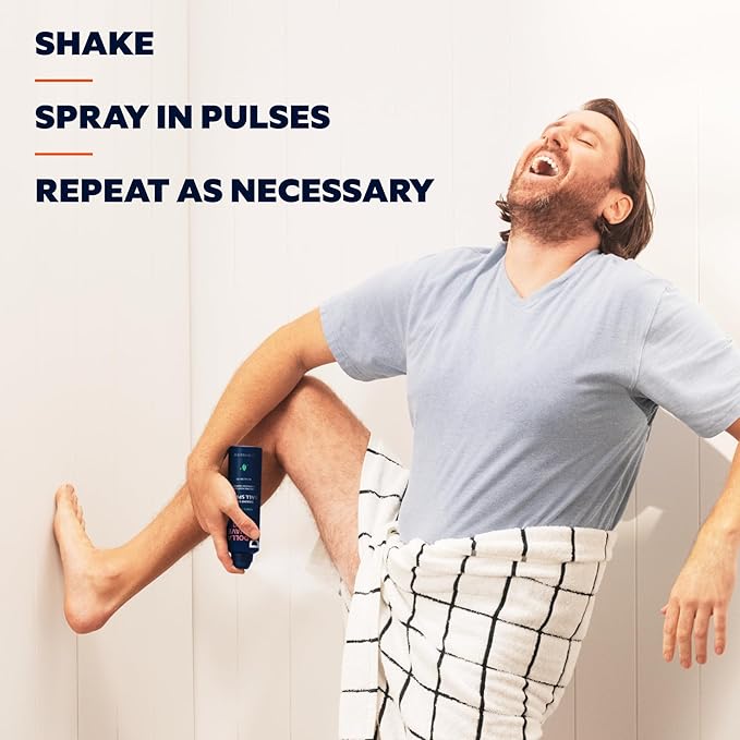 Dollar Shave Club | Ball Spray (2 Pack) | Fast Absorbing Body Deodorant Spray for Men