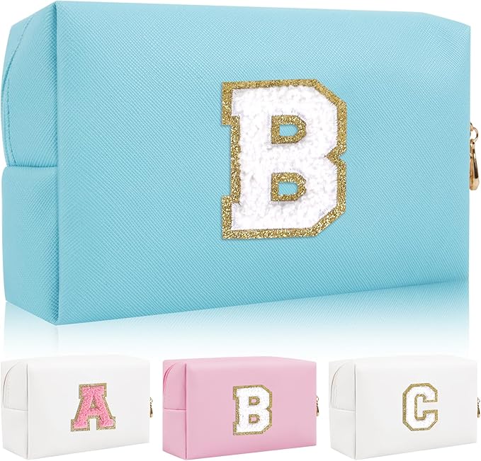 Personalized initial letter patch makeup