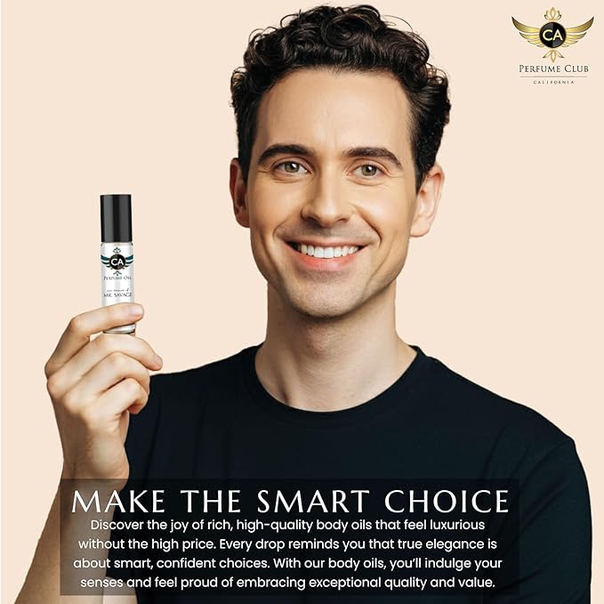 CA Perfume Impression of Light Blue For Men Fragrance Body Oil Roll-On 0.3 Fl Oz/10ml