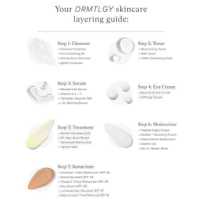 DRMTLGY BHA Clarifying Toner for Face – FSA/HSA Eligible Skin Care with 2% Salicylic Acid – Face Toner & Acne Treatment – Pore Reducing Skincare for Oily & Acne-Prone Skin (6.39 oz/189 ml)