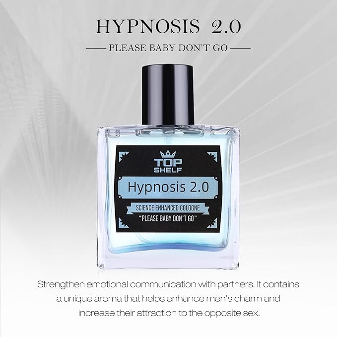 TOP SHELF Cologne for Men (Pheromone-Enhanced) - Perfume Para Hombre, Long Lasting Scent | Natural Herbal Formula | Awaken Raw Instinct, Pheromone Cologne for Men Attract Her