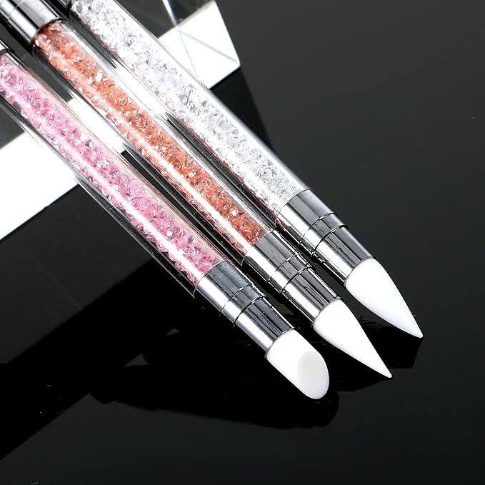 3 Pcs Nail Art Sculpture