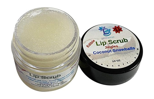 Diva Stuff Ultra Hydrating Lip Scrub Snowball)