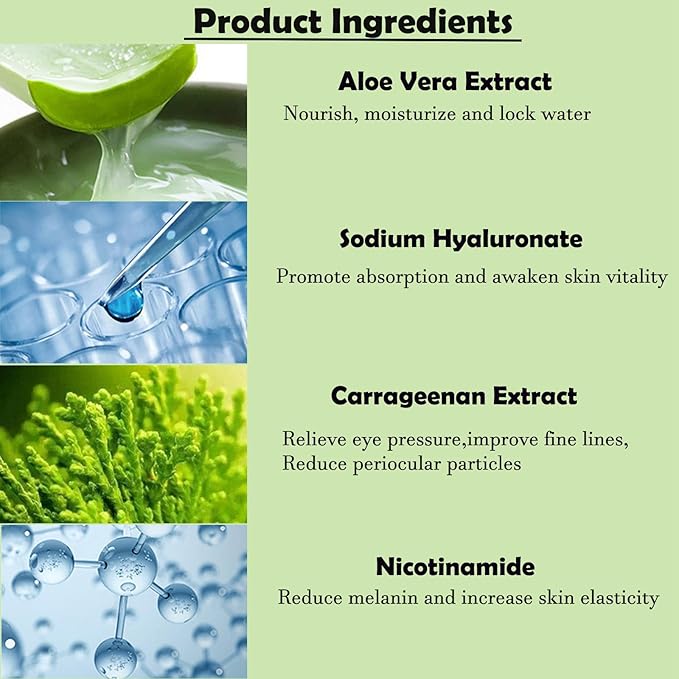 Under Eye Patches For Dark Circles, Aloe Vera Eye Mask For Puffiness, Hydrating Eye Gel Pads For Eye Bags And Wrinkles Under Eye Treatment, Improve And Firm Eye Skin Reduce Fine Lines - 30 Pairs