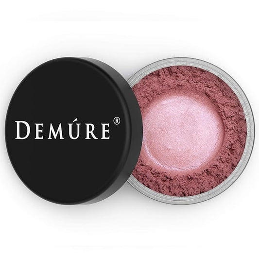 Demure Mineral Blush Makeup (Pink Fusion), Loose Powder By Demure