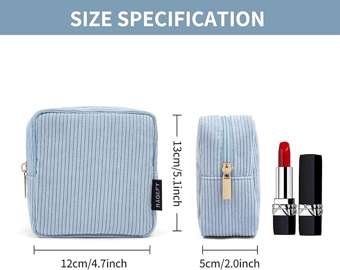 Magefy small makeup bag mini