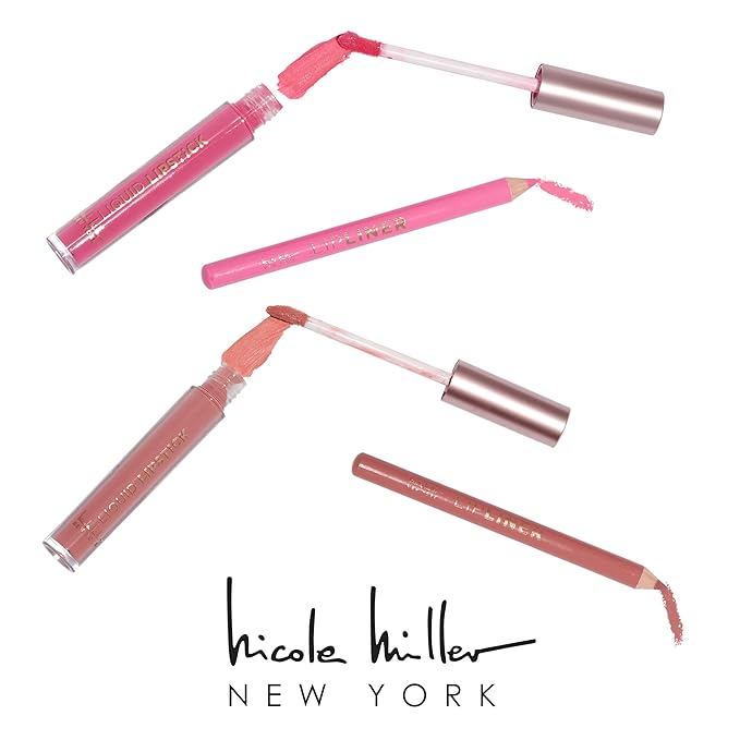 Nicole Miller Rosy Nudes Lip Collection | 6