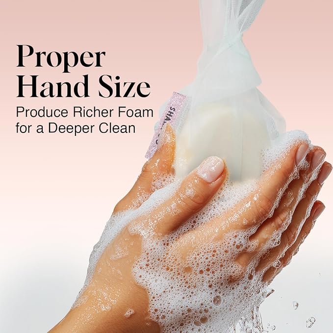 Kitsch Bar Soap Saver Bag - Soap Dish and Soap Holder for Shampoo Bar, Conditioner & Body Wash – Recycled Mesh Beauty Bar Soap Pouch, Eco-Friendly, Patented Bag - Mint