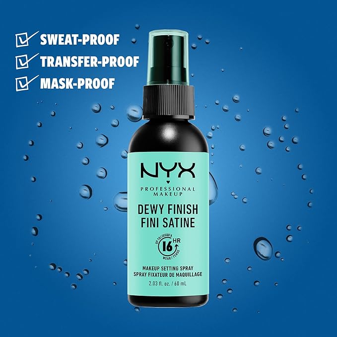 NYX PROFESSIONAL MAKEUP Makeup Setting Spray - Dewy (Deep Nude)