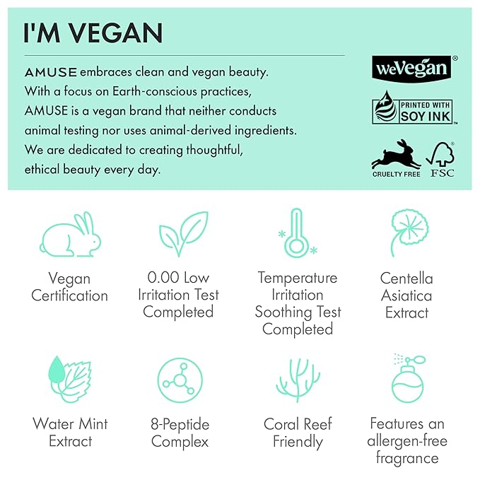 Amuse SEOUL DEW POWER VEGAN CUSHION [REFILL] | Dewy, glow, long-lasting, clean beauty, lightweight, natural look, foundation for sensitive skin, hydrating cushion ([REFILL] 1.5 NATURAL)