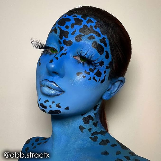 Mehron Makeup Paradise Makeup AQ Refill Size | Stage & Screen, Face & Body Painting, Beauty, Cosplay, Halloween | Water Activated Face Paint, Body Paint, Cosplay Makeup .25 oz (7 ml) (LAGOON BLUE)