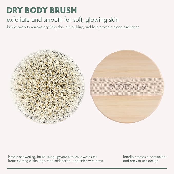 Ecotools dry body brush, dry