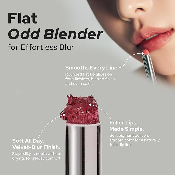 Unseen Blur Lip Tint Long-Lasting Stain, Blendable 3.2g (Future, 3.2)