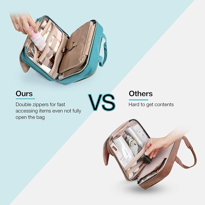 Bagsmart toiletry bag hanging travel