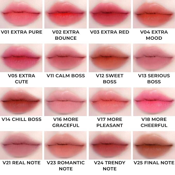 BBIA Last Velvet Tint NEW - Soft Creamy Matte Finish Lip Stain, Blur Effect & Velvety Texture, Long-Lasting, High Pigment, Non-Drying, Vegan, Korean Lip Makeup (V25 FINAL NOTE, Pack of 1)
