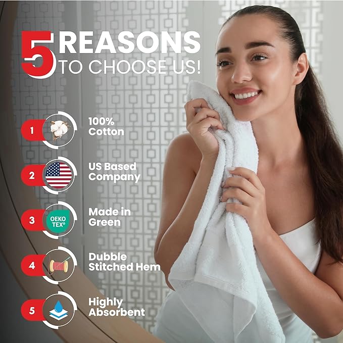 Infinitee xclusives blue hand towels